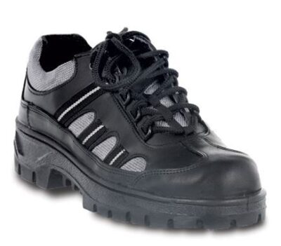 Zapatilla cuero flor negro c/p modelo 20212 sello s (pardo) - DILVA